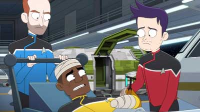 Star Trek: Lower Decks Screencaps "The Best Exotic Nanite Hotel" (S5:E3)