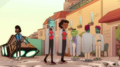 Star Trek: Lower Decks Screencaps "The Best Exotic Nanite Hotel" (S5:E3)