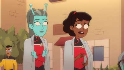 Star Trek: Lower Decks Screencaps "The Best Exotic Nanite Hotel" (S5:E3)