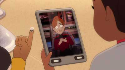 Star Trek: Lower Decks Screencaps "The Best Exotic Nanite Hotel" (S5:E3)