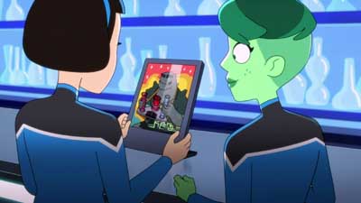 Star Trek: Lower Decks Screencaps "The Best Exotic Nanite Hotel" (S5:E3)