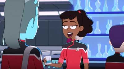 Star Trek: Lower Decks Screencaps "The Best Exotic Nanite Hotel" (S5:E3)
