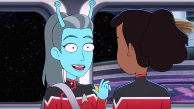 Star Trek: Lower Decks Screencaps "The Best Exotic Nanite Hotel" (S5:E3)