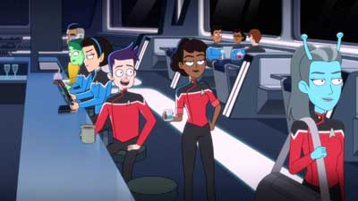 Star Trek: Lower Decks Screencaps "The Best Exotic Nanite Hotel" (S5:E3)