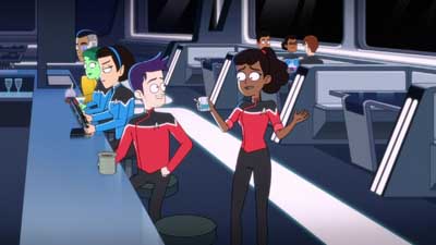 Star Trek: Lower Decks Screencaps "The Best Exotic Nanite Hotel" (S5:E3)