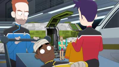 Star Trek: Lower Decks Screencaps "The Best Exotic Nanite Hotel" (S5:E3)