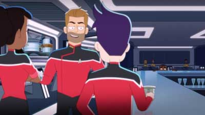 Star Trek: Lower Decks Screencaps "The Best Exotic Nanite Hotel" (S5:E3)