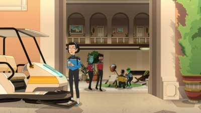 Star Trek: Lower Decks Screencaps "The Best Exotic Nanite Hotel" (S5:E3)