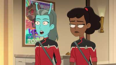 Star Trek: Lower Decks Screencaps "The Best Exotic Nanite Hotel" (S5:E3)