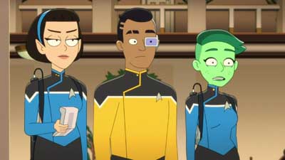 Star Trek: Lower Decks Screencaps "The Best Exotic Nanite Hotel" (S5:E3)