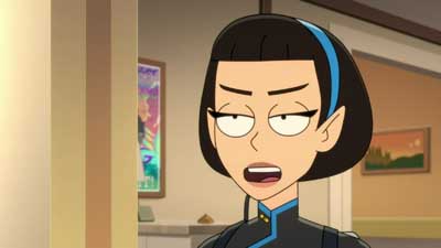 Star Trek: Lower Decks Screencaps "The Best Exotic Nanite Hotel" (S5:E3)