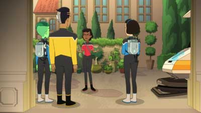 Star Trek: Lower Decks Screencaps "The Best Exotic Nanite Hotel" (S5:E3)