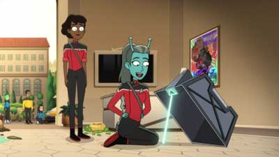 Star Trek: Lower Decks Screencaps "The Best Exotic Nanite Hotel" (S5:E3)