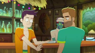Star Trek: Lower Decks Screencaps "The Best Exotic Nanite Hotel" (S5:E3)