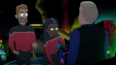 Star Trek: Lower Decks Screencaps "Star Base 80?!" (S5:E5)