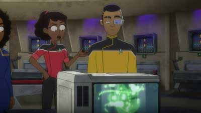 Star Trek: Lower Decks Screencaps "Star Base 80?!" (S5:E5)