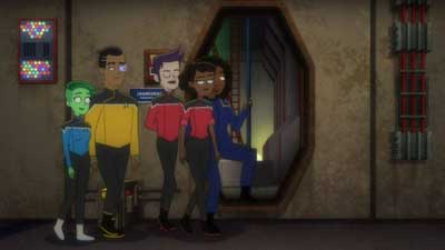Star Trek: Lower Decks Screencaps "Star Base 80?!" (S5:E5)