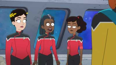 Star Trek: Lower Decks Screencaps "Of Gods and Angles" (S5:E6)