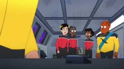 Star Trek: Lower Decks Screencaps "Of Gods and Angles" (S5:E6)
