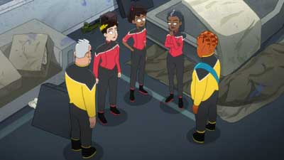 Star Trek: Lower Decks Screencaps "Of Gods and Angles" (S5:E6)