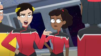 Star Trek: Lower Decks Screencaps "Of Gods and Angles" (S5:E6)
