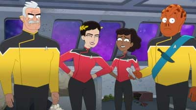 Star Trek: Lower Decks Screencaps "Of Gods and Angles" (S5:E6)