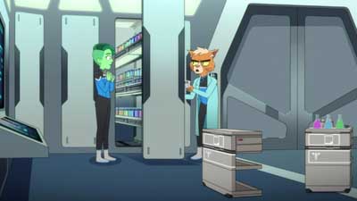 Star Trek: Lower Decks Screencaps "Of Gods and Angles" (S5:E6)