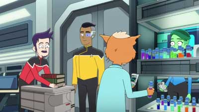 Star Trek: Lower Decks Screencaps "Of Gods and Angles" (S5:E6)