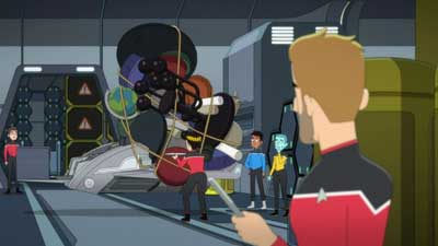 Star Trek: Lower Decks Screencaps "Of Gods and Angles" (S5:E6)