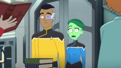 Star Trek: Lower Decks Screencaps "Of Gods and Angles" (S5:E6)