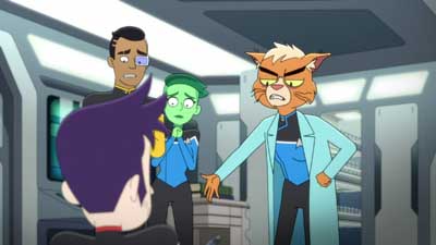 Star Trek: Lower Decks Screencaps "Of Gods and Angles" (S5:E6)