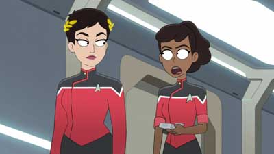 Star Trek: Lower Decks Screencaps "Of Gods and Angles" (S5:E6)