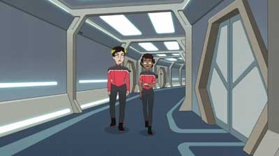 Star Trek: Lower Decks Screencaps "Of Gods and Angles" (S5:E6)