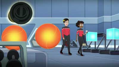 Star Trek: Lower Decks Screencaps "Of Gods and Angles" (S5:E6)