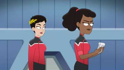 Star Trek: Lower Decks Screencaps "Of Gods and Angles" (S5:E6)