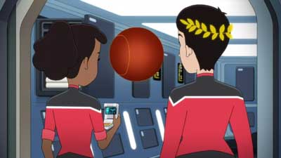 Star Trek: Lower Decks Screencaps "Of Gods and Angles" (S5:E6)