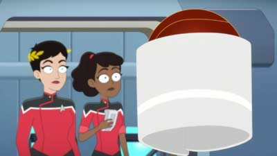 Star Trek: Lower Decks Screencaps "Of Gods and Angles" (S5:E6)