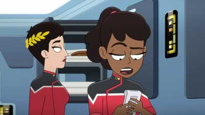 Star Trek: Lower Decks Screencaps "Of Gods and Angles" (S5:E6)