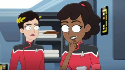 Star Trek: Lower Decks Screencaps "Of Gods and Angles" (S5:E6)