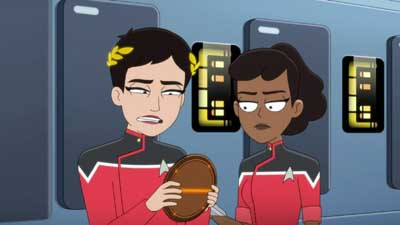 Star Trek: Lower Decks Screencaps "Of Gods and Angles" (S5:E6)