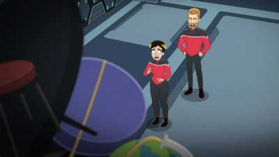 Star Trek: Lower Decks Screencaps "Of Gods and Angles" (S5:E6)