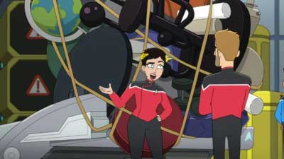 Star Trek: Lower Decks Screencaps "Of Gods and Angles" (S5:E6)