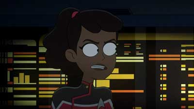 Star Trek: Lower Decks Screencaps "Of Gods and Angles" (S5:E6)