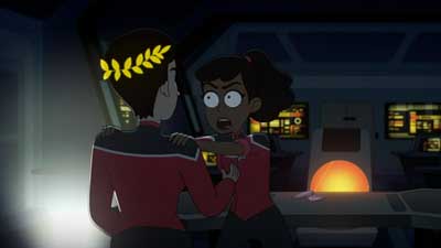 Star Trek: Lower Decks Screencaps "Of Gods and Angles" (S5:E6)