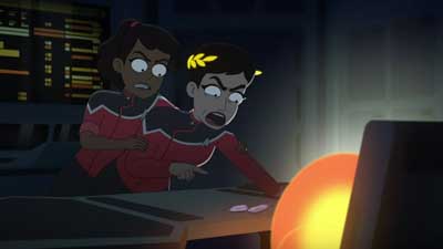 Star Trek: Lower Decks Screencaps "Of Gods and Angles" (S5:E6)
