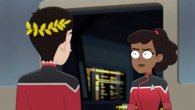 Star Trek: Lower Decks Screencaps "Of Gods and Angles" (S5:E6)