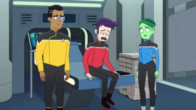Star Trek: Lower Decks Screencaps "Of Gods and Angles" (S5:E6)