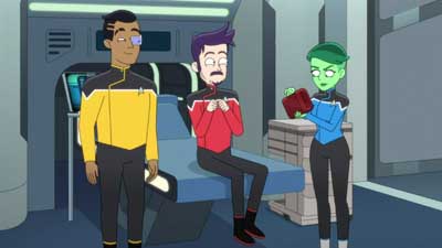 Star Trek: Lower Decks Screencaps "Of Gods and Angles" (S5:E6)