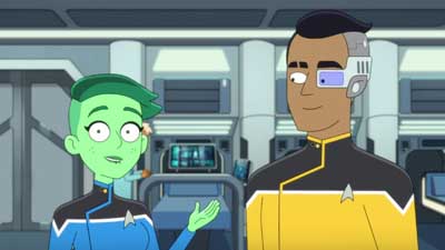 Star Trek: Lower Decks Screencaps "Of Gods and Angles" (S5:E6)