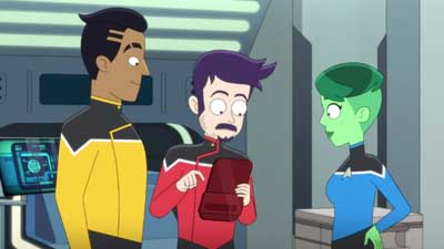 Star Trek: Lower Decks Screencaps "Of Gods and Angles" (S5:E6)